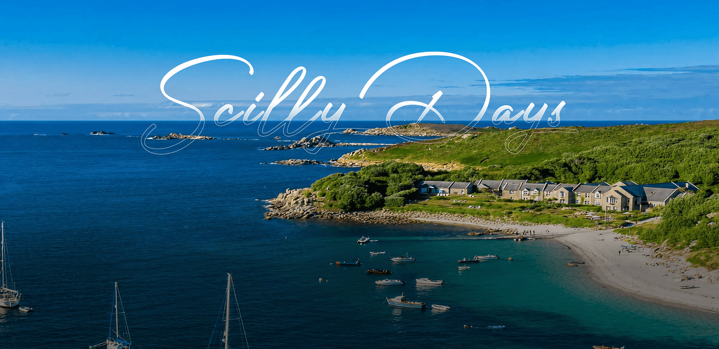 Karma St. Martin's hotel overlooking turquoise waters in the Isles of Scilly